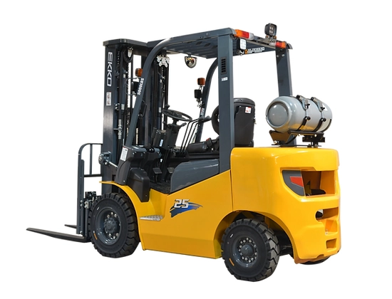 EKKO EK25-212LP Pneumatic Forklift (LPG) 5000 lbs cap, 212" Lift Height